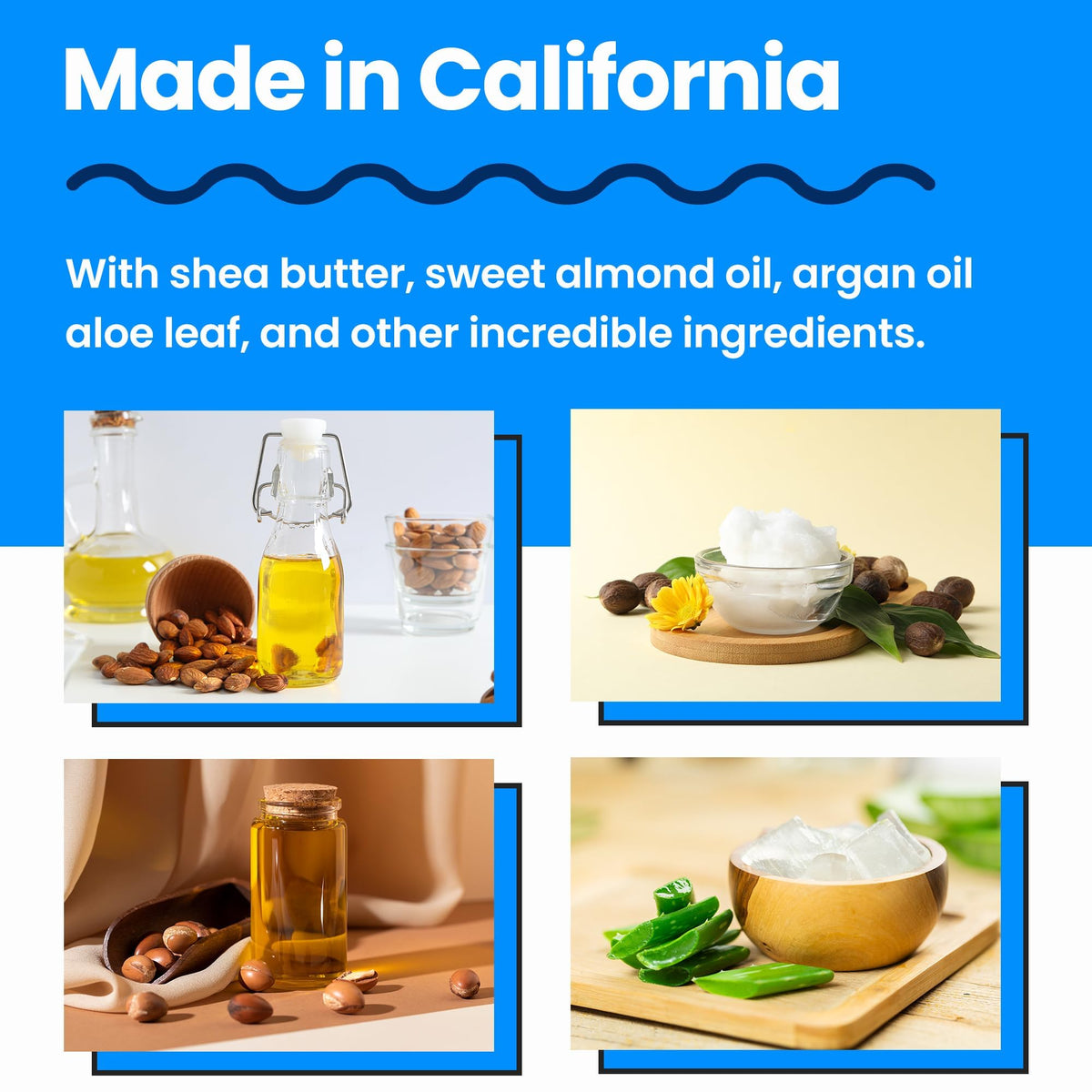 AQUA GUARD label close-up displaying product claims and ingredient transparency benefits