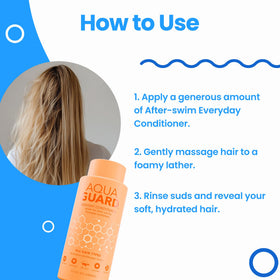 AQUA GUARD label close-up listing vegan and Leaping Bunny certifications for confidence