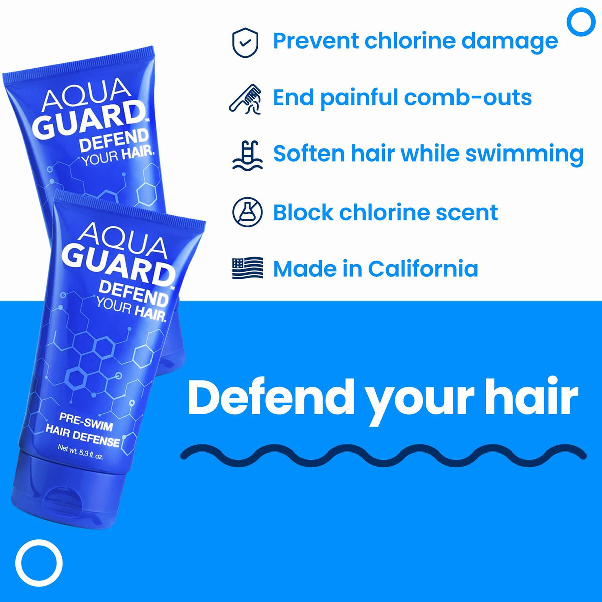 AQUA GUARD pump close-up demonstrating easy, controlled dispensing