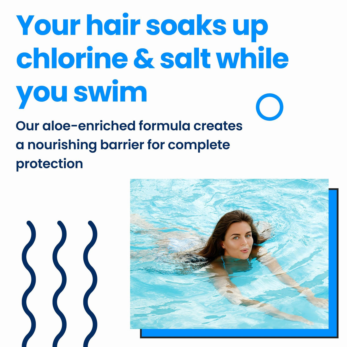 AQUA GUARD creamy texture on hand illustrating lightweight protection