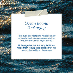 Aquage label close-up focusing on features and ingredients for color care