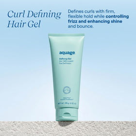 Aquage texture close-up revealing gel consistency for easy application control