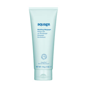 Aquage front packaging showing product name and glossy benefit