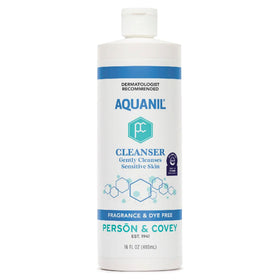 Aquanil 16 fl oz pump bottle front showing brand and easy dispensing benefit