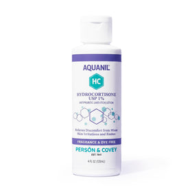 Aquanil front packaging showing 4 oz bottle and label benefits