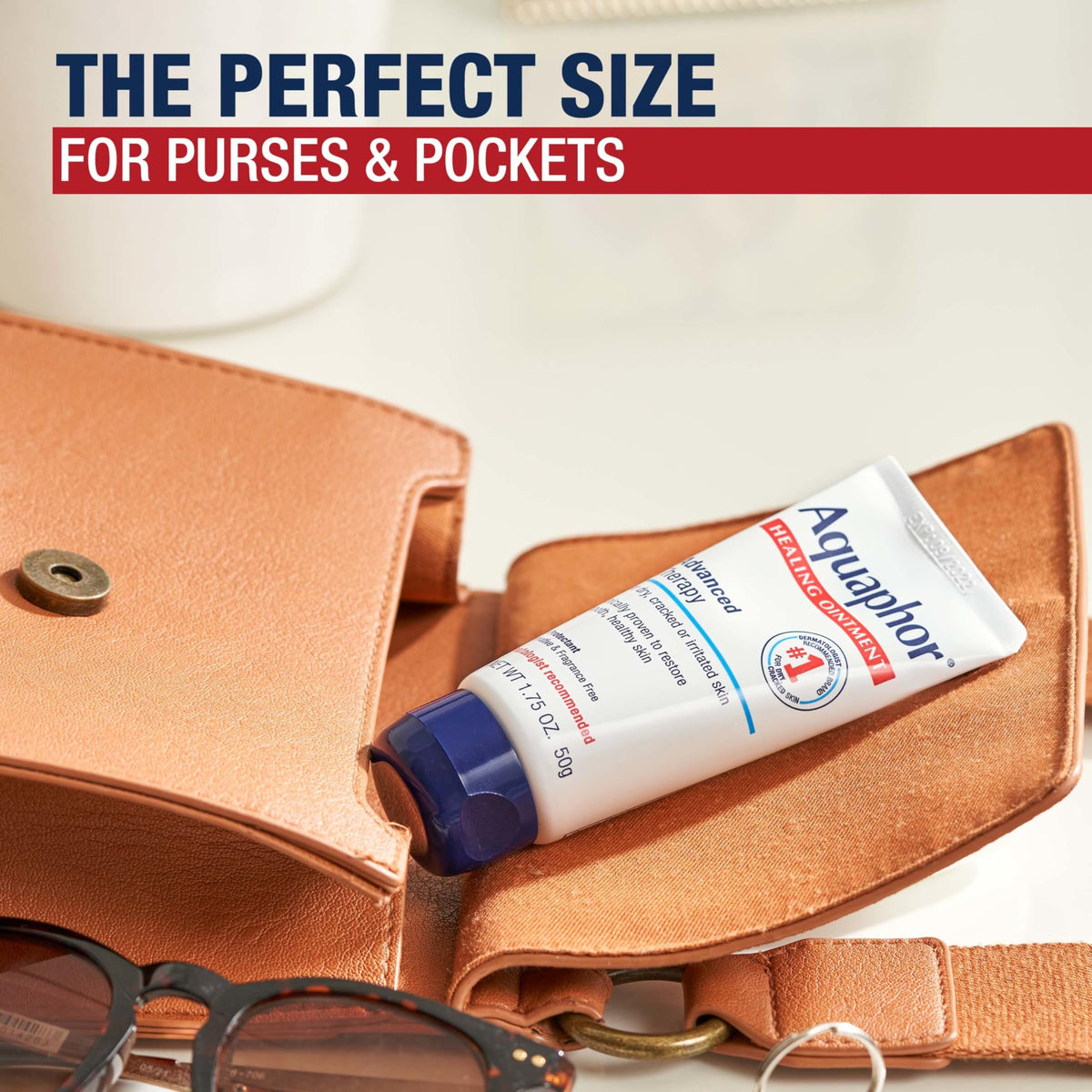 Aquaphor label ingredients closeup showing formula transparency and benefits
