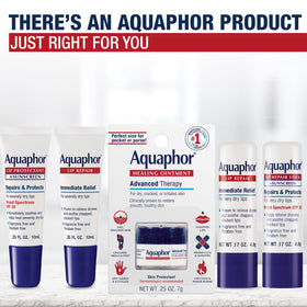 Aquaphor stick in a travel bag emphasizing on-the-go convenience