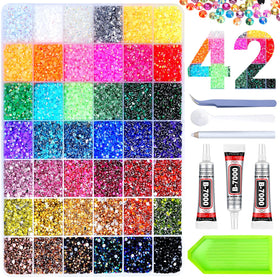 AraKulago front packaging box showing included rhinestone kit benefits