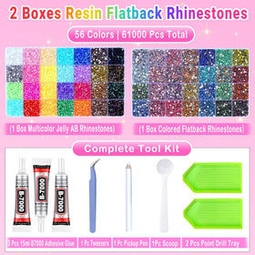 AraKulago in-use phone case decor showing gems applied for durable, personalized sparkle