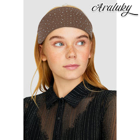 Araluky headband on hand showing size and easy portability benefit