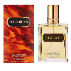 ARAMIS front packaging showing the 3.7 oz bottle and box, projects classic style