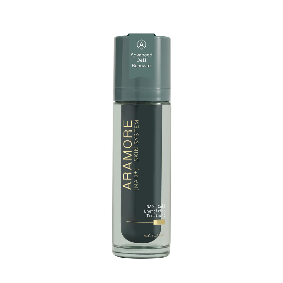 Aramore front packaging 50ml showing clean design and clinical benefit