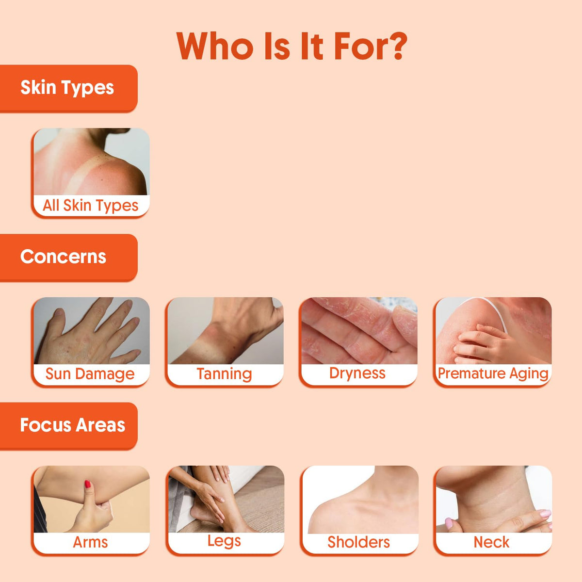 Aravi Organic ingredient panel showing niacinamide and hyaluronic acid benefits