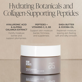 Arbonne DermResults dispenser detail showing clean application benefit