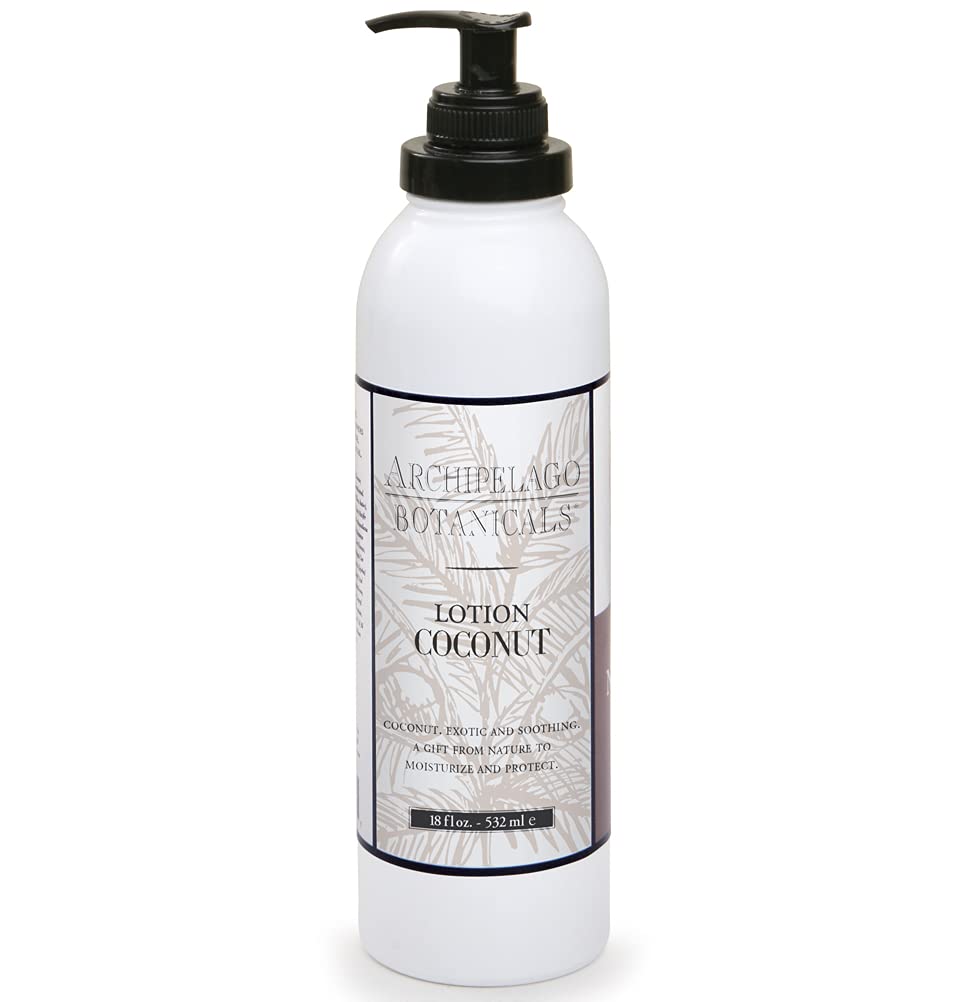 Archipelago Botanicals front bottle view showing clean tropical packaging and easy dispensing