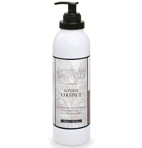 Archipelago Botanicals front bottle view showing clean tropical packaging and easy dispensing