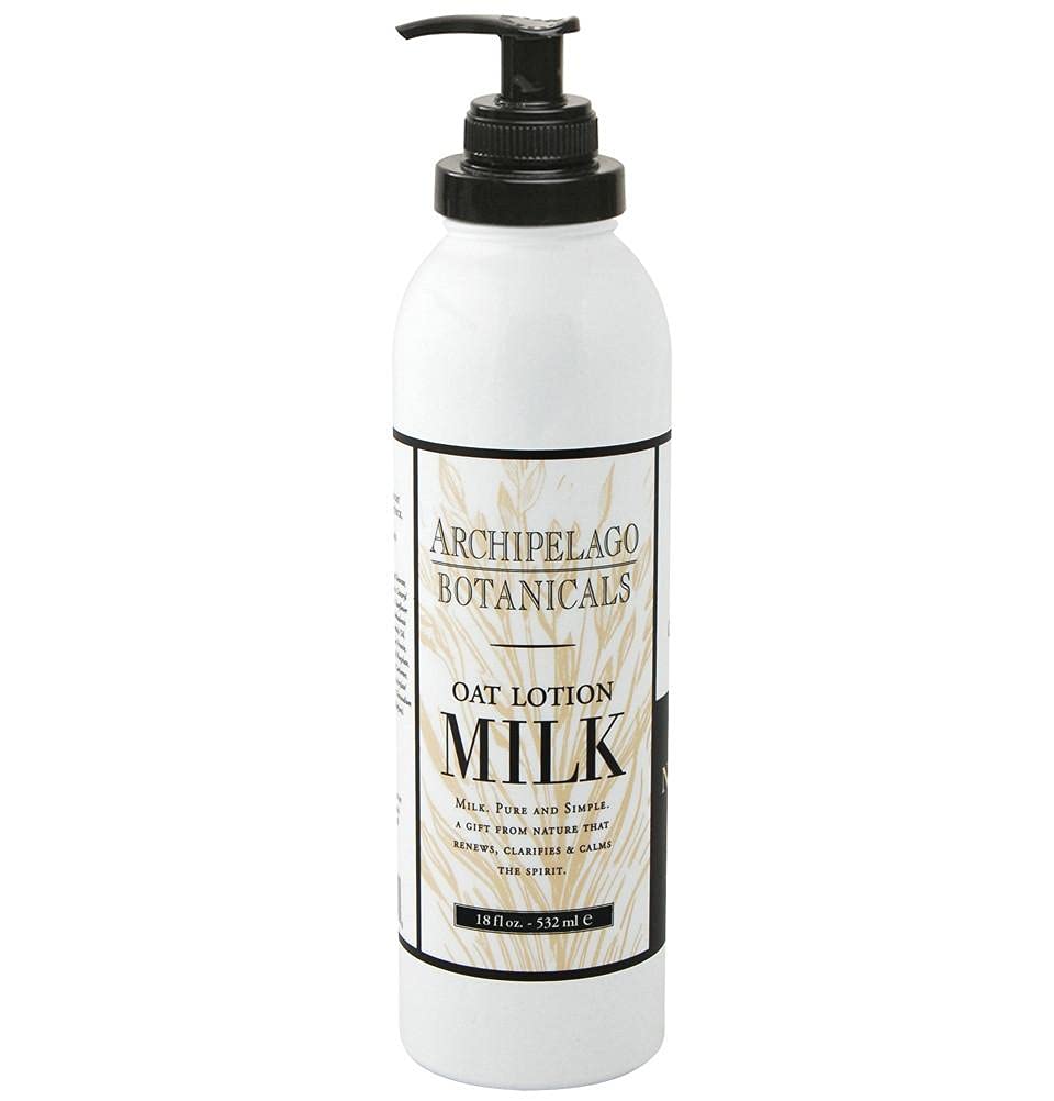 Archipelago Botanicals front packaging showing 18 oz bottle and benefits