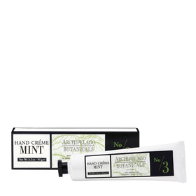 Archipelago Botanicals front packaging showing the 3.2 oz tube and refreshing mint benefit