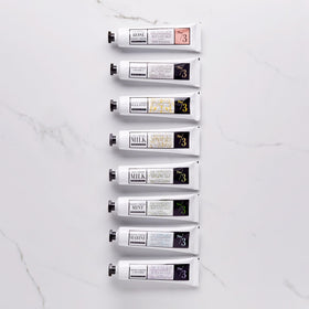 Archipelago Botanicals ingredients display with botanicals illustrating natural extract benefits