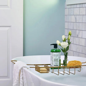 Archipelago Botanicals creamy lather texture showcasing gentle cleansing and moisturizing benefit