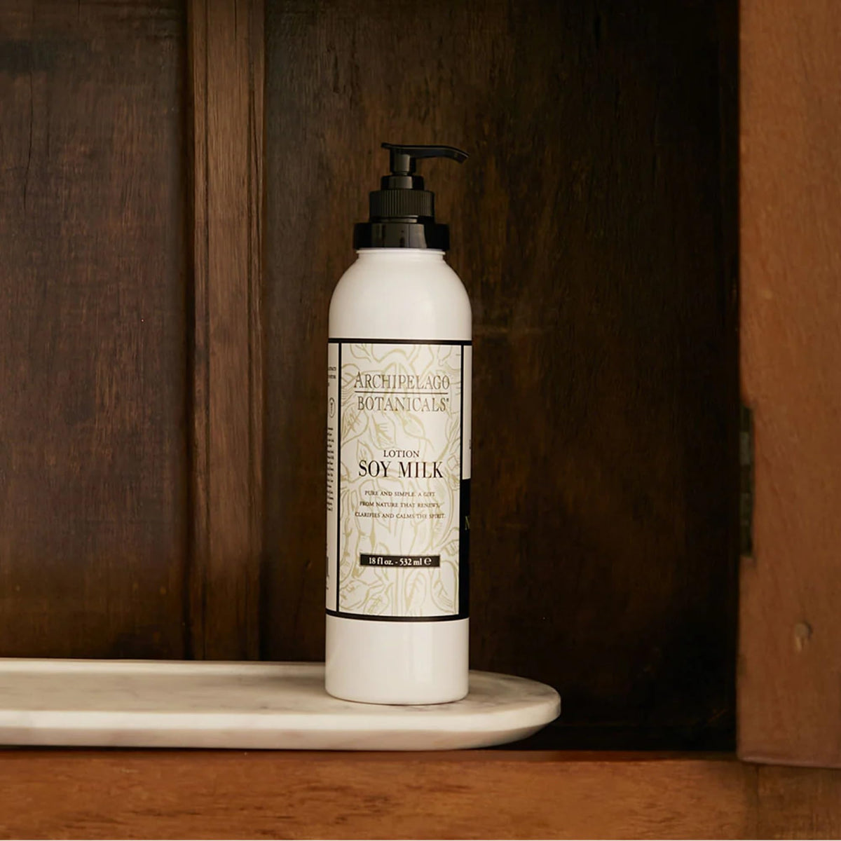 Archipelago Botanicals lotion texture close-up showing smooth non-greasy hydration
