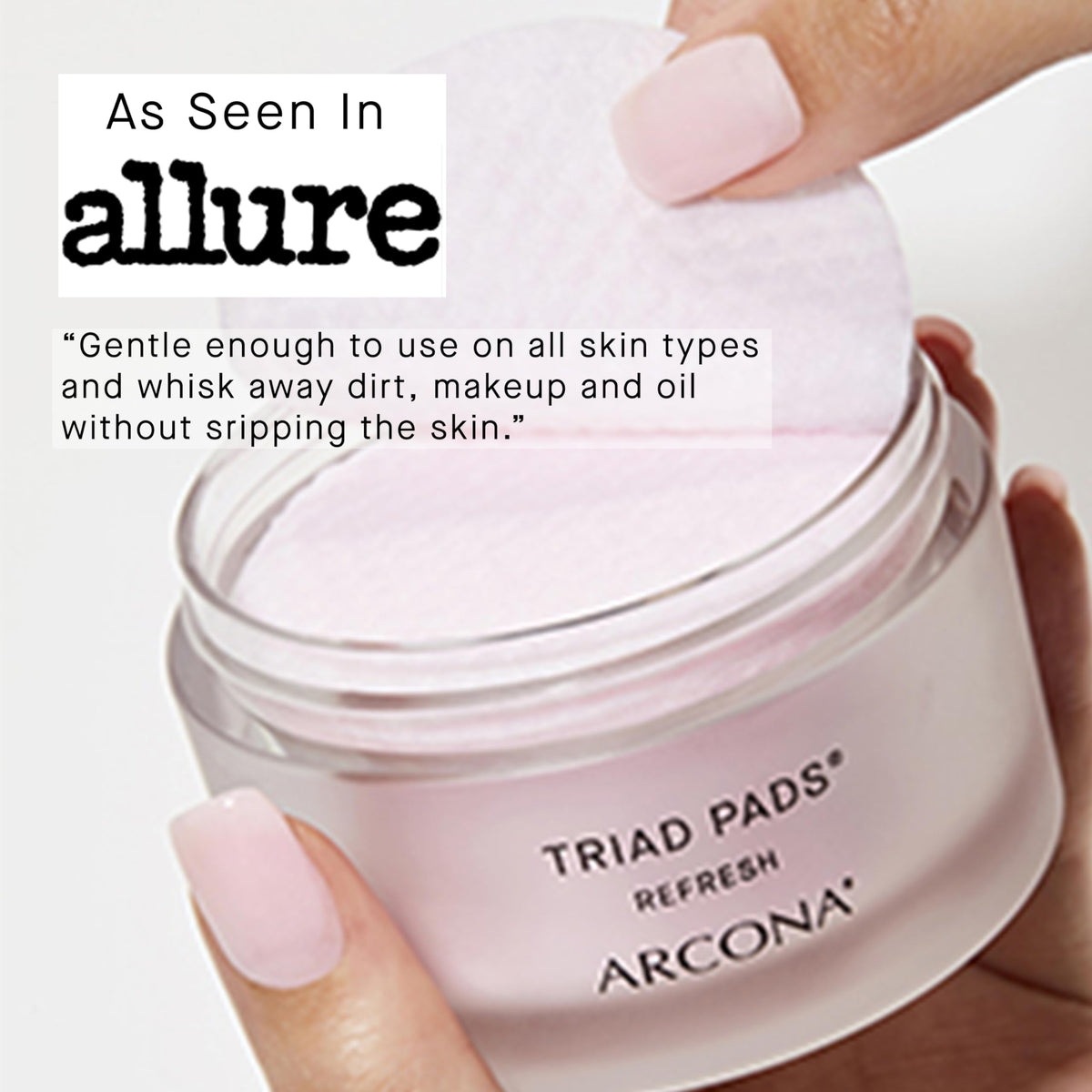 ARCONA ingredient grouping with cranberry and rice highlighting antioxidants
