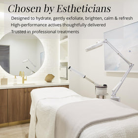 ARCONA rice extract dropper detail showing hydrating brightening benefit