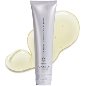 ARCONA front packaging showing cleanser and size for easy recognition