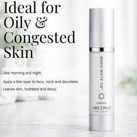 ARCONA ingredient label highlighting cranberry and hyaluronic benefits