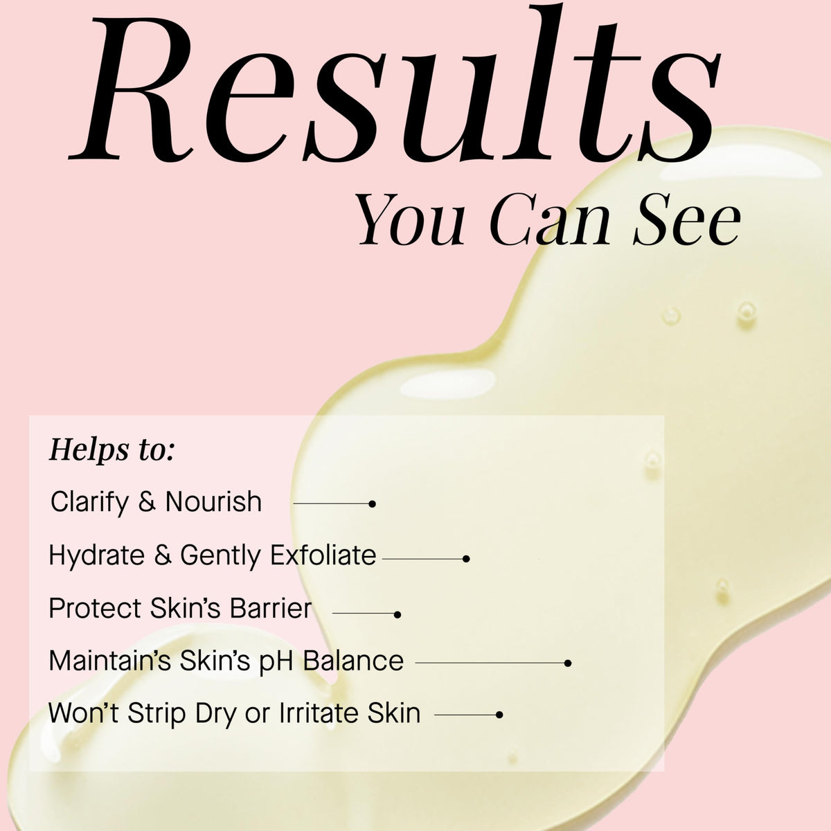 ARCONA bottle dispensed into hand showing product scale and amount