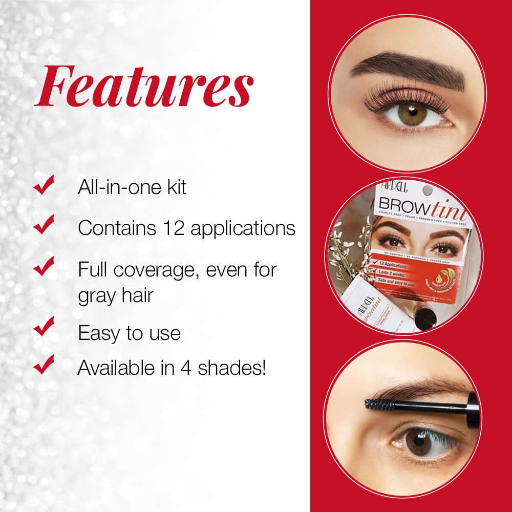 Ardell mixed tint paste texture showing smooth application control