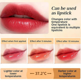 Areliaa Skin lipstick worn on lips in natural light for flattering personalized tint