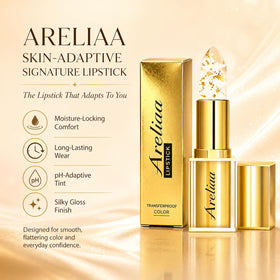Areliaa texture close-up highlighting smooth, hydrating formula and a silky non-sticky finish
