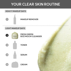 ARENCIA bathroom lifestyle setting showing product in routine for daily skincare