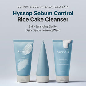 ARENCIA close-up of rice cake-like texture demonstrating gentle lift