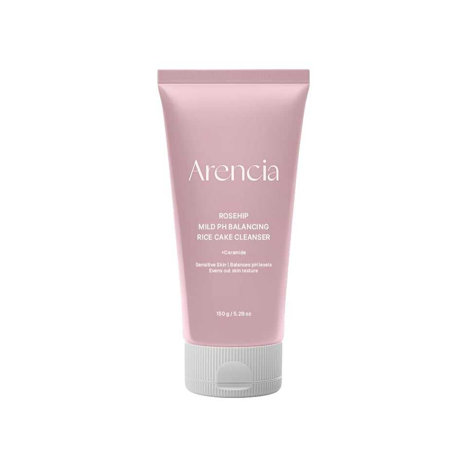 ARENCIA front packaging showing bottle and 5.29 oz size with clear branding and benefit