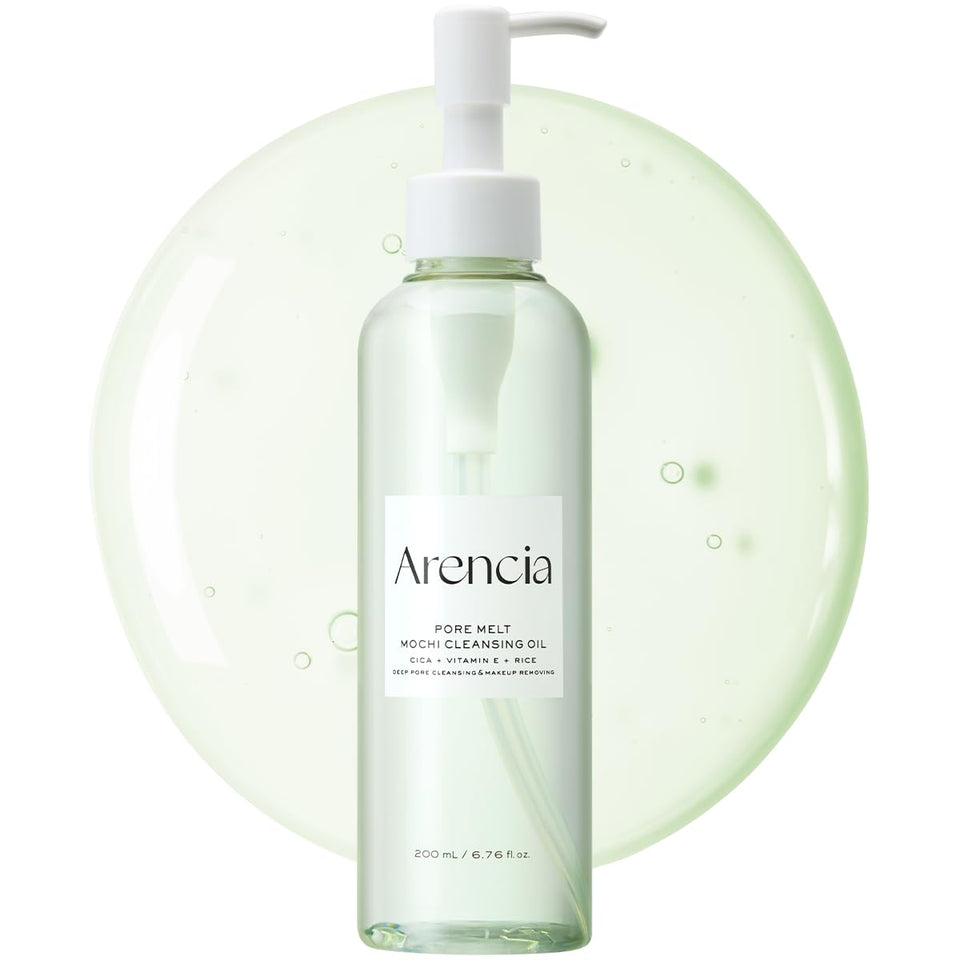 ARENCIA front packaging showing bottle and benefits, clear product presentation