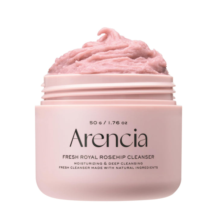 ARENCIA front packaging jar showing product branding and size, highlights artisanal quality