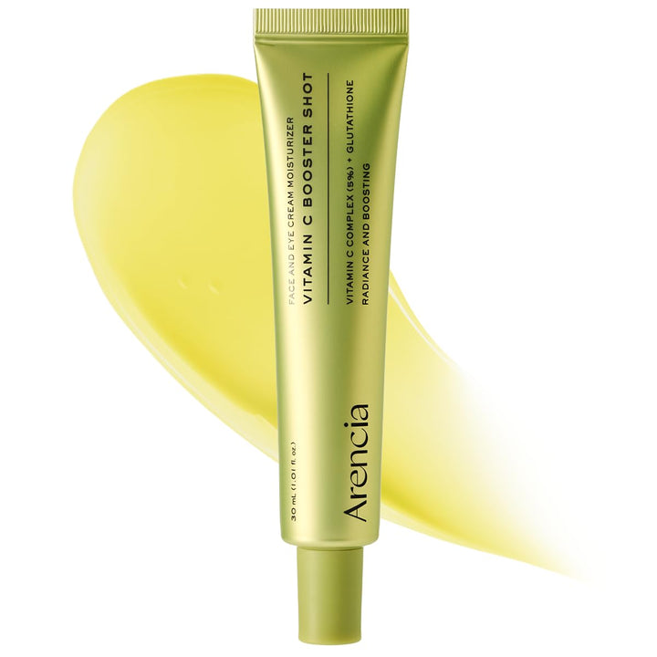 ARENCIA front packaging showing the Vitamin C booster and benefits