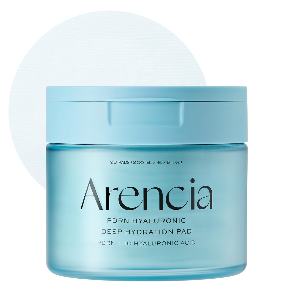 ARENCIA front packaging showing jar and label for easy identification and convenience