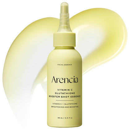 ARENCIA front packaging showing bottle and label for clear product identification and trust