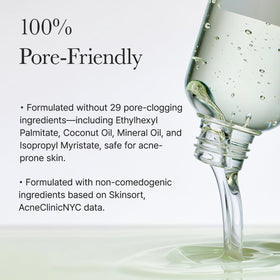 ARENCIA bottle with rice amino acid label, highlights gentle cleansing ingredient