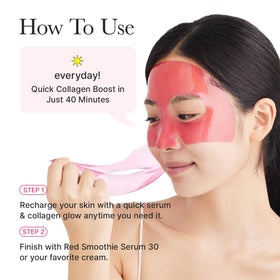 ARENCIA pack open with masks visible indicating convenient single-use sachets