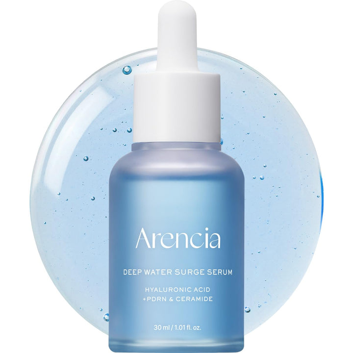 ARENCIA front packaging bottle showing clean label and 30ml size for clinical appeal