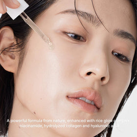 ARENCIA serum on bathroom vanity staged to show daily skincare routine