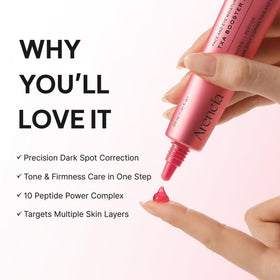 ARENCIA serum texture close-up highlighting lightweight absorbent feel