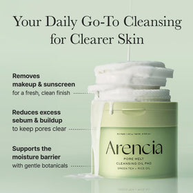 ARENCIA included tongs and open tub for hygienic pad removal