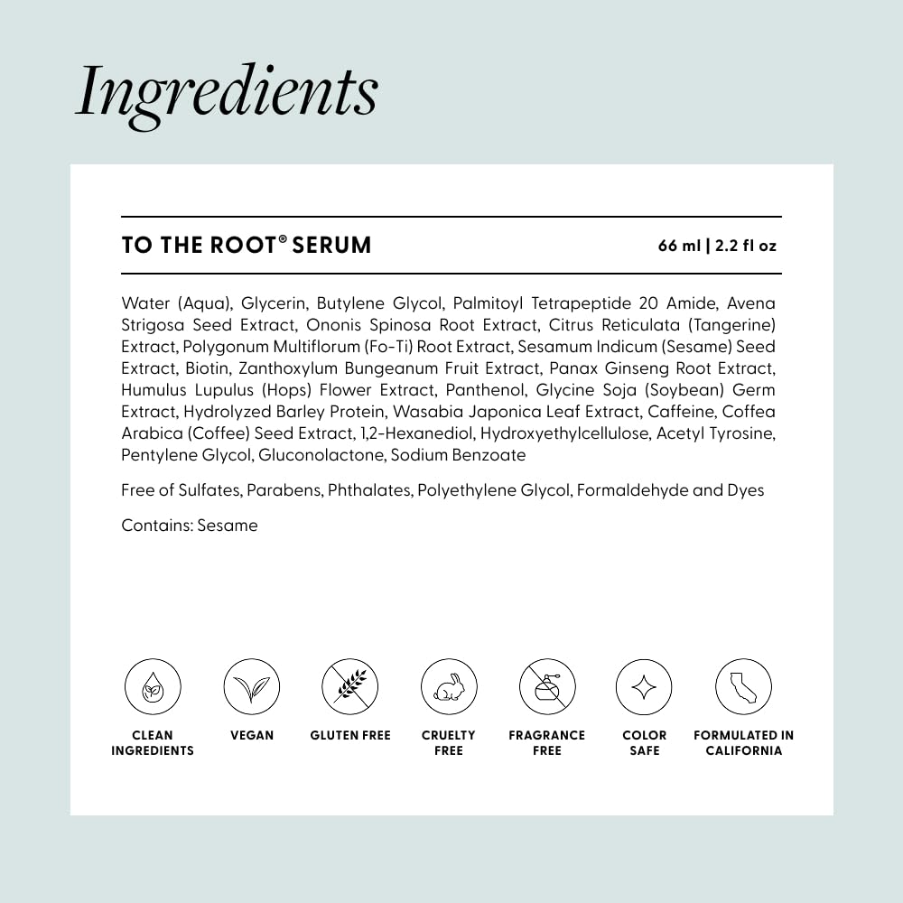 Arey styled hair aftercare showing lifted roots, reveals weightless volume benefit