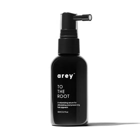 Arey front packaging showing bottle and label, communicates premium quality