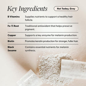 Arey label ingredients list showing vitamins and clean formulation